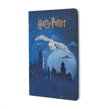 Escape to Hogwarts Notebook A5 Lined Softcover Cahier, 80pg, 100gsm by Paperblanks (Harry Potter Collection)
