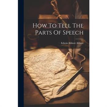 How To Tell The Parts Of Speech