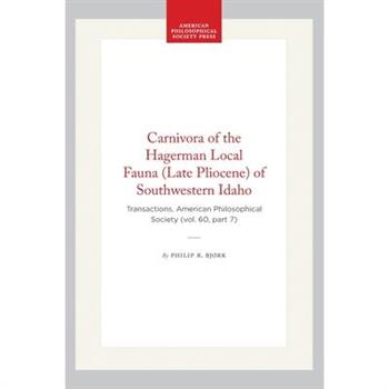 Carnivora of the Hagerman Local Fauna (Late Pliocene) of Southwestern Idaho