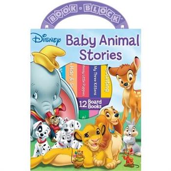 Disney: Baby Animal Stories: 12 Board Books