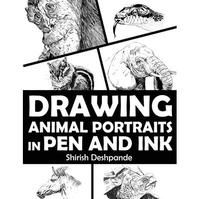 Drawing Animal Portraits in Pen and Ink