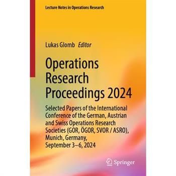 Operations Research Proceedings 2024