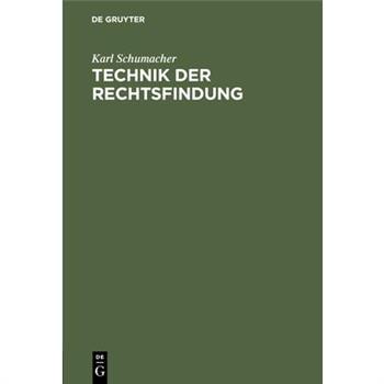 Technik der Rechtsfindung