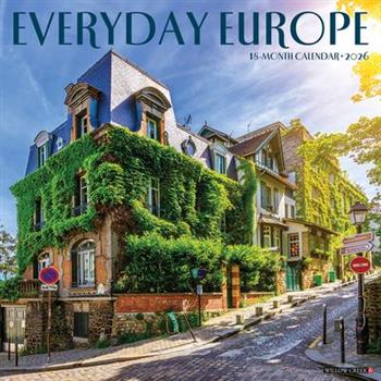 Everyday Europe 12 X 12 Wall Calendar