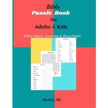 Bible Puzzle Book For Adult and Kids
