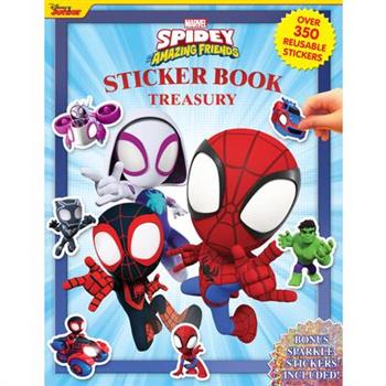 Marvel Spidey & Amaz. Friends Sticker Book Treasury