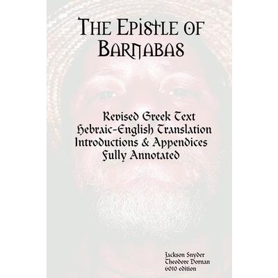 The Epistle of Barnabas