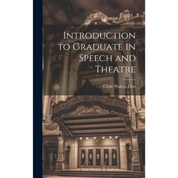 Introduction to Graduate in Speech and Theatre