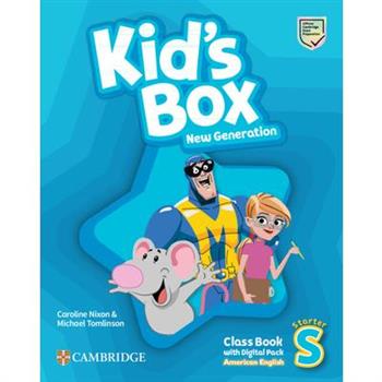 Kid’s Box New Generation Starter Class Book with Digital Pack American English