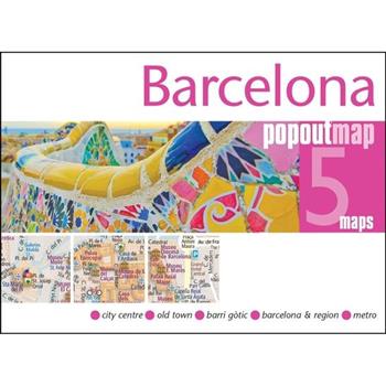 Barcelona Popout Map