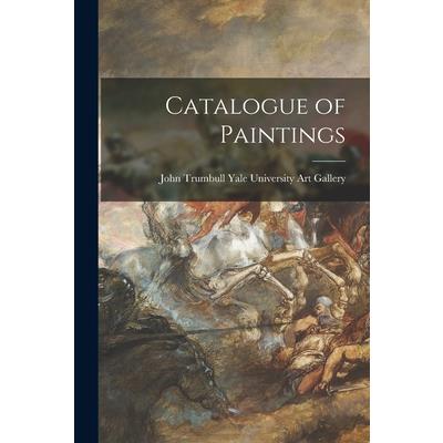Catalogue of Paintings
