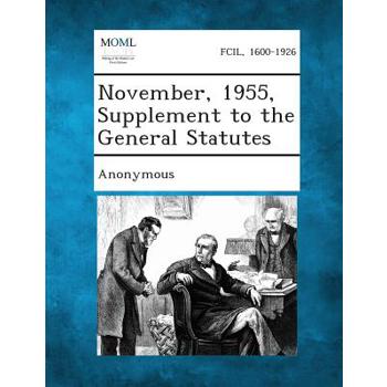 November, 1955, Supplement to the General Statutes