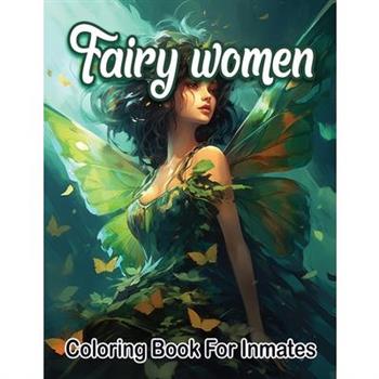 Fairy woman coloring book for inmates