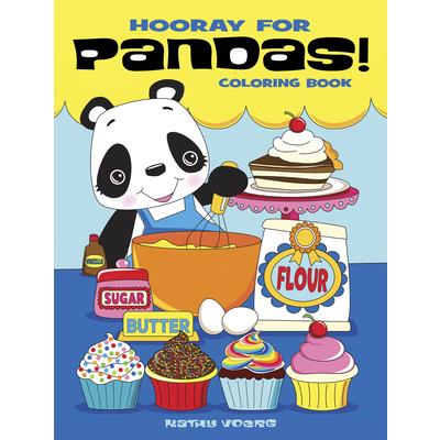 Hooray for Pandas! Coloring Book