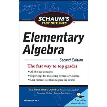 Schaums Easy Outline Elementary Algebra