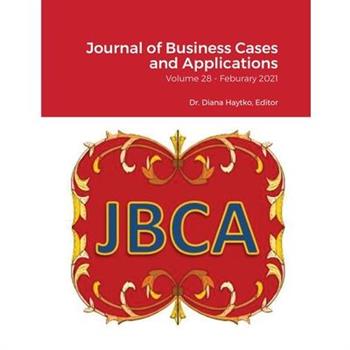 Journal of Business Cases and Applications - Volume 28