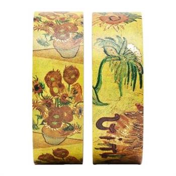 Van Gogh, Sunflowers Washi Tape, the Van Gogh Museum Collection by Paperblanks (Washi Tape Mixed Pack)