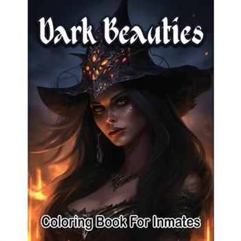 Dark beauties woman coloring book for inmates