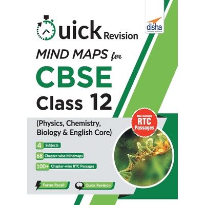 Quick Revision MINDMAPS for CBSE Class 12 Physics Chemistry Biology & English Core