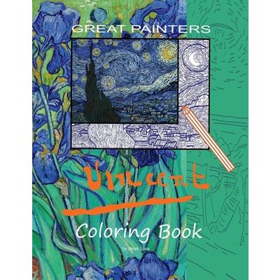Great Painters Vincent Coloring Book