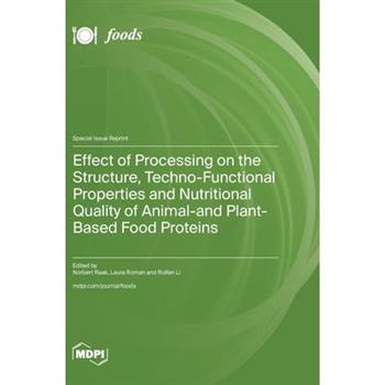 Effect of Processing on the Structure, Techno-Functional Properties and Nutritional Quality of Animal- and Plant-Based Food Proteins