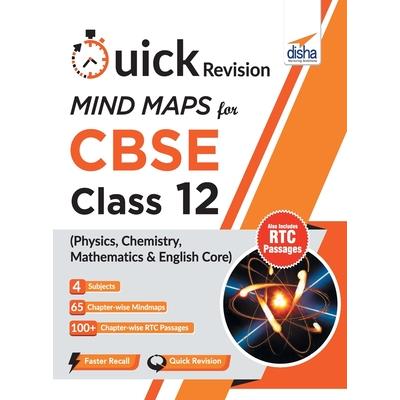 Quick Revision MINDMAPS for CBSE Class 12 Physics Chemistry Mathematics & English Core