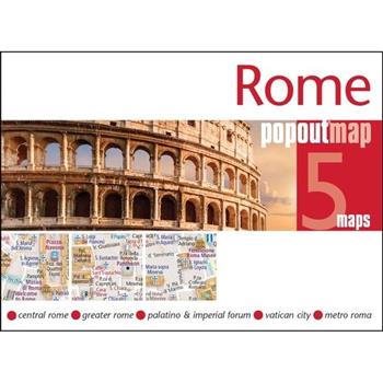 Rome Popout Map