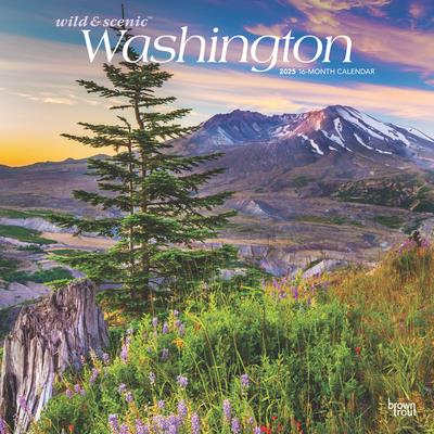 Washington Wild & Scenic 2025 12 X 24 Inch Monthly Square Wall Calendar Plastic-Free Washington Wild & Scenic 2025 12 X 24 Inch Monthly Square Wall Calendar Plastic-Free