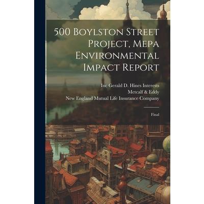 500 Boylston Street Project, Mepa Environmental Impact Report