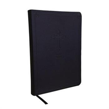 Kjv, Value Thinline Bible, Large Print, Leathersoft, Black, Red Letter Edition, Comfort Print