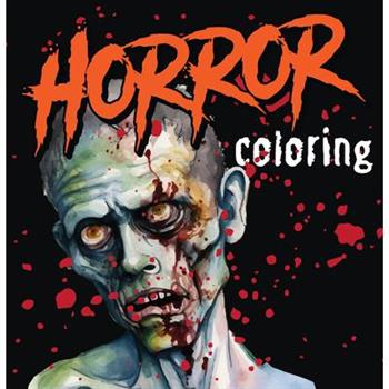 Horror Coloring (Each Coloring Page Is Accompanied by a Horror-Themed Poem, Book Excerpt, or Film Quote) (Keepsake Coloring Books)