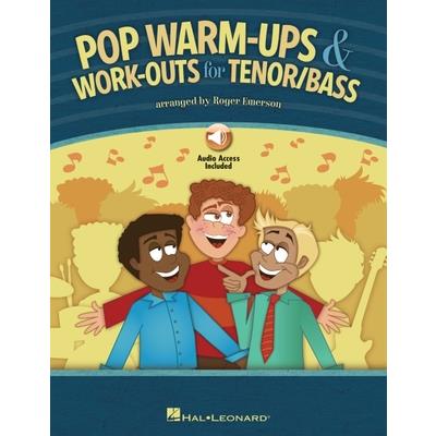 Pop Warm-Ups and Work-Outs for Tenor/Bass - Book with Online Audio Arranged by Roger Emerson