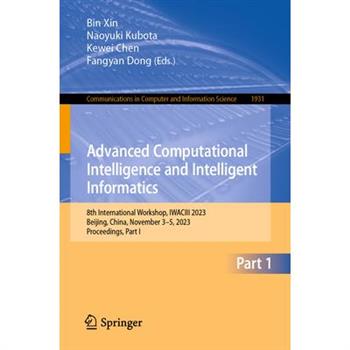 Advanced Computational Intelligence and Intelligent Informatics
