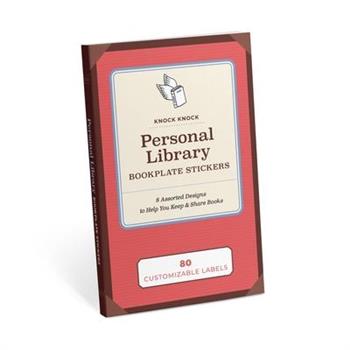 Personal Library Bookplate Stickers
