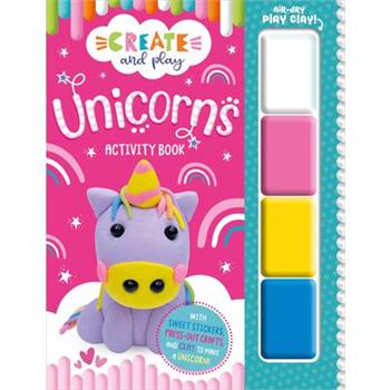Create and Play Unicorns Activity Book