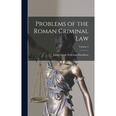 Problems of the Roman Criminal Law; Volume 2