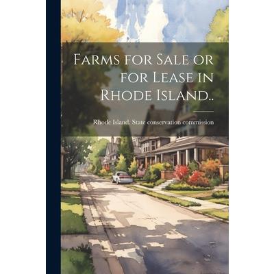 Farms for Sale or for Lease in Rhode Island..