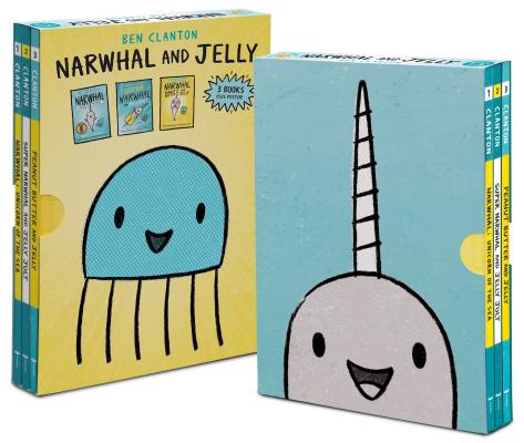 Narwhal and Jelly Box Set (Books 1- 2- 3- and Poster)