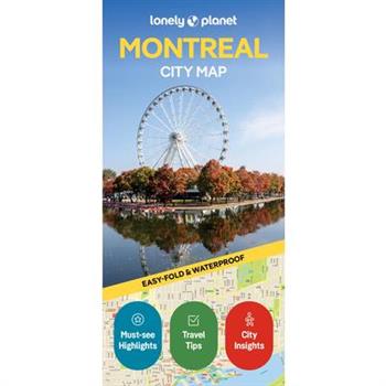 Lonely Planet Montreal City Map