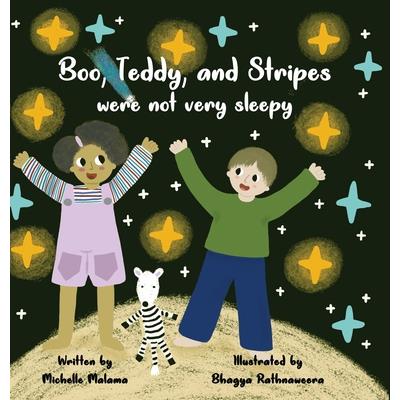 Boo, Teddy, and Stripes were not very sleepy