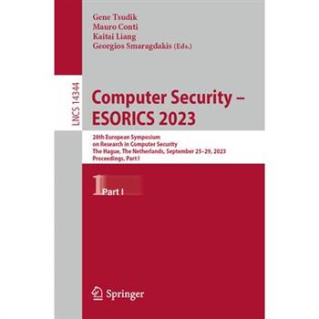 Computer Security - Esorics 2023