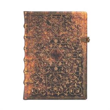 Grolier Hardcover Journals MIDI 240 Pg Lined Grolier Ornamentali