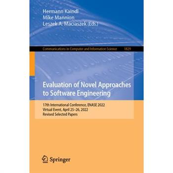 Evaluation of Novel Approaches to Software Engineering