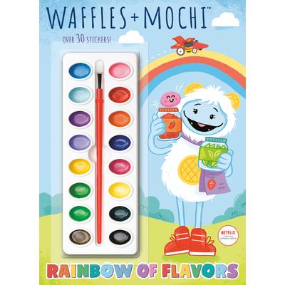 Rainbow of Flavors (Waffles + Mochi)