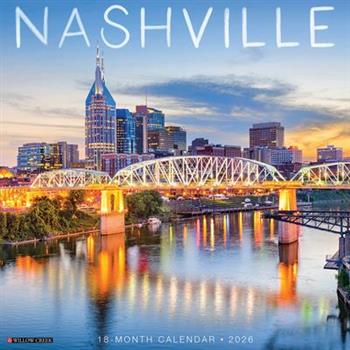 Nashville 12 X 12 Wall Calendar