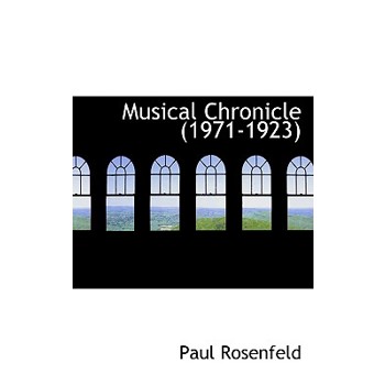 Musical Chronicle (1971-1923)