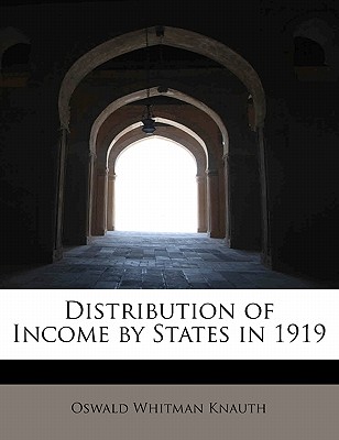 Distribution of Income by States in 1919