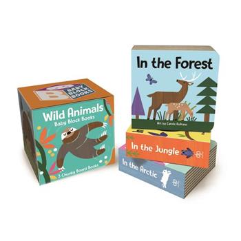 Baby Block Books: Wild Animals