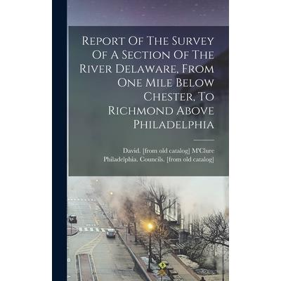 Report Of The Survey Of A Section Of The River Delaware, From One Mile Below Chester, To Richmond Above Philadelphia