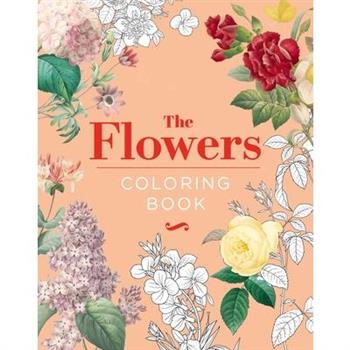 The Flowers Coloring Book